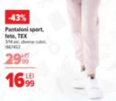 Pantaloni sport, fete