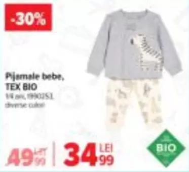 Pijamale bebe, TEX BIO 141990151