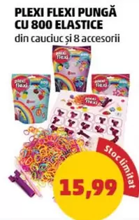PLEXI FLEXI PUNGĂ CU 800 ELASTICE