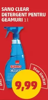 DETERGENT PENTRU GEAMURI 1 l