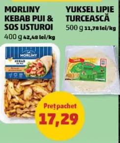 KEBAB PUI & SOS USTUROI, LIPIE TURCEASCĂ
