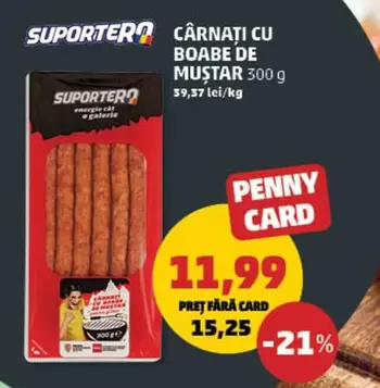 CÂRNAȚI CU BOABE DE MUŞTAR