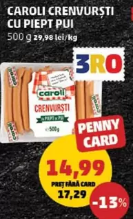 CRENVURSTI CU PIEPT PUI