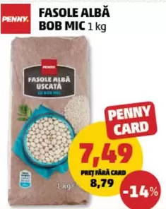 FASOLE ALBĂ BOB MIC