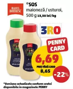 maioneză / usturoi