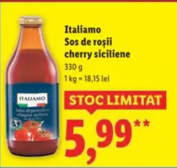 Sos de roşii cherry siciliene