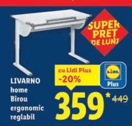 Birou ergonomic reglabil