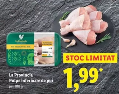Pulpe inferioare de pui