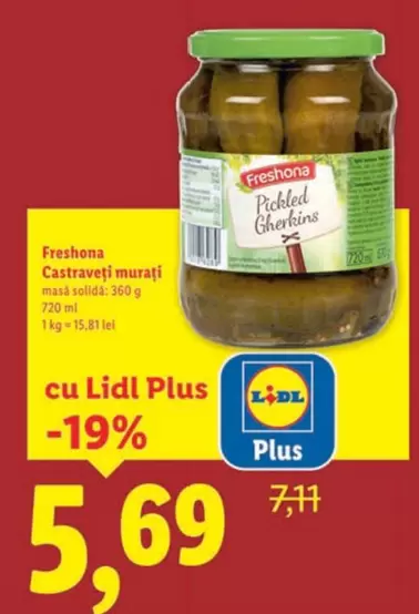 Castraveți murați