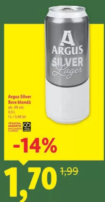 Silver Bere blondă