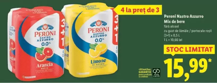 Nastro Azzurro Mix de bere