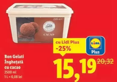 Inghețată cu cacao