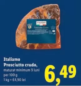 Prosciutto crudo