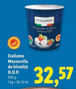 Mozzarella de bivoliţă D.O.P.
