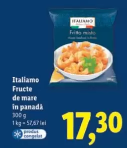 Fructe de mare în panadă