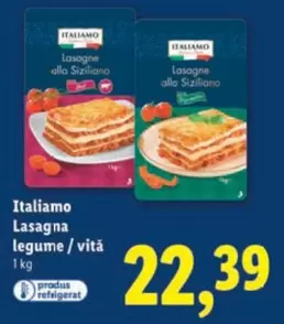 Lasagna legume / vită