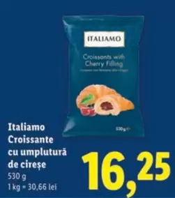 Croissante cu umplutură de cireșe