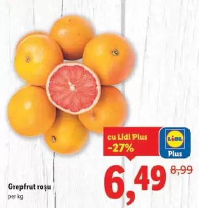 Grepfrut roșu