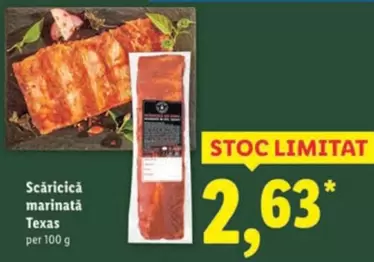 Scăricică marinată Texas