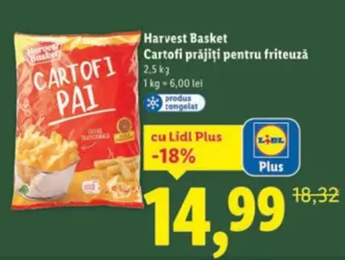 Cartofi prăjiți pentru friteuză