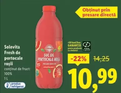 Fresh de portocale roşii