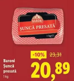 Șuncă presată
