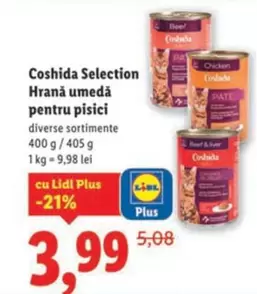 Hrană umedă pentru pisici