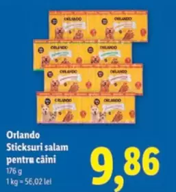 Sticksuri salam pentru caini