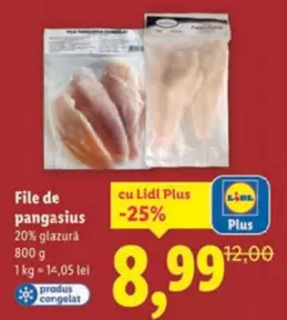 File de pangasius