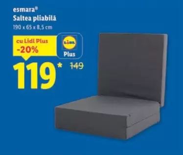 Saltea pliabilă