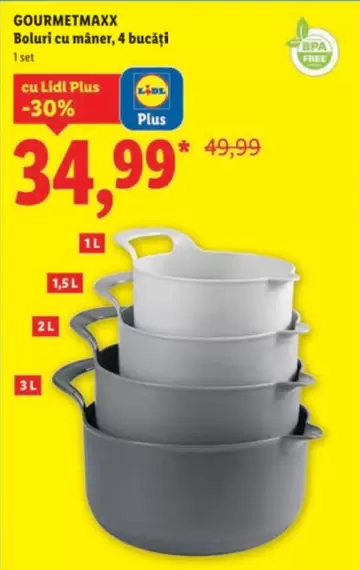 Boluri cu mâner, 4 bucăți