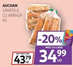 Auchan - SĂRĂŢELE CU BRÂNZĂ