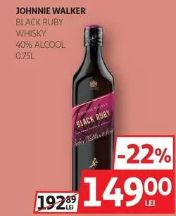 BLACK RUBY WHISKY