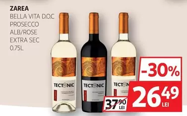 Zarea - BELLA VITA D.O.C PROSECCO ALB/ROSE EXTRA SEC