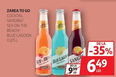 Zarea - COCKTAIL SANGRIA/ SEX ON THE BEACH/ BLUE LAGOON