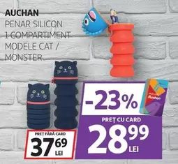 Auchan - PENAR SILICON 1 COMPARTIMENT MODELE CAT/MONSTER