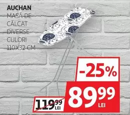 Auchan - MASĂ DE CĂLCAT
