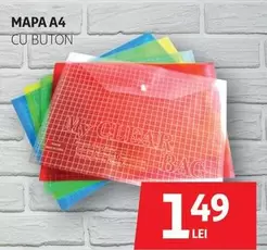 MAPA A4 CU BUTON