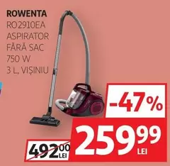 RO2910EA ASPIRATOR FĂRĂ SAC