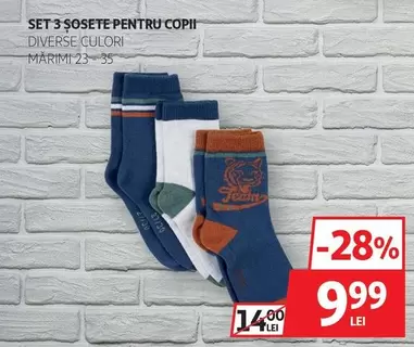 SET 3 SOSETE PENTRU COPII