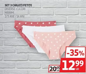 SET 3 CHILOŢI FETIȚE