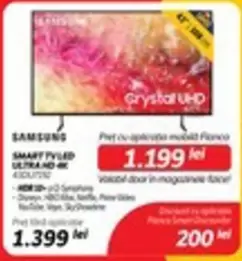 SMART FHD LED ULTRAHD 4K 43CU7172