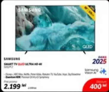 SMART TV QLED ULTRA HD 4K