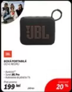 Jbl - GO 4 NEGRU