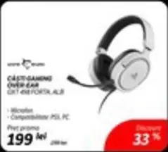 CASTI GAMING OVER EAR GXT 414 FORTA ALB