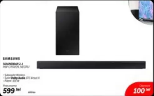 SOUNDBAR 2.1 HW-C450/EN NEGRU