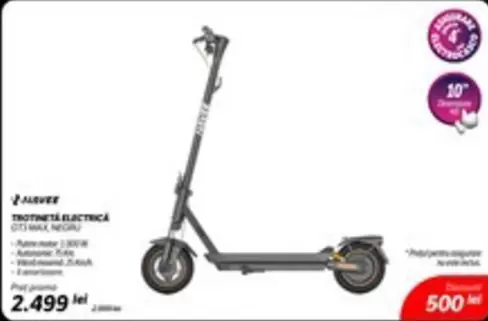 Electrica - TROTINETA ELECTRICA G30 MAX NEGRU