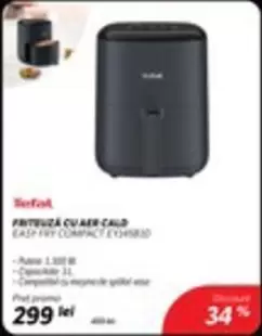 Tefal - FRITEUZĂ CU AER CALD EASY FRY COMPACT EY145030