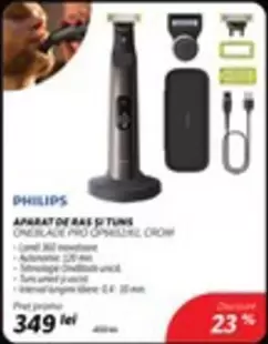 Philips - APARAT DE RAS SI TUNS ONEBLADE PRO QP6550/30L