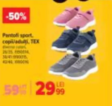 Pantofi sport, copii adulți